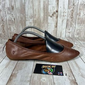 FRYE BOHO leather slip Ons - Womens 9.5